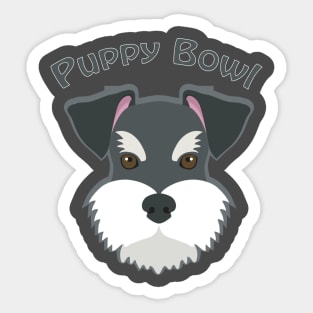 Puppy bowl T-Shirt Sticker